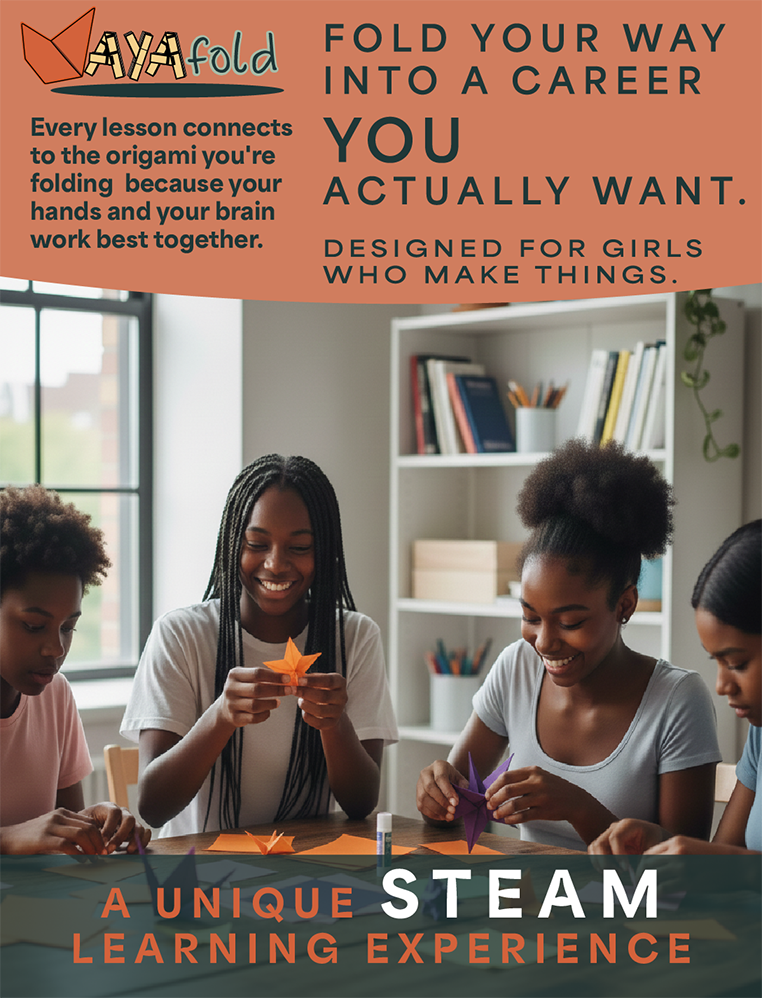 AyaFold print and digital ad variation 4