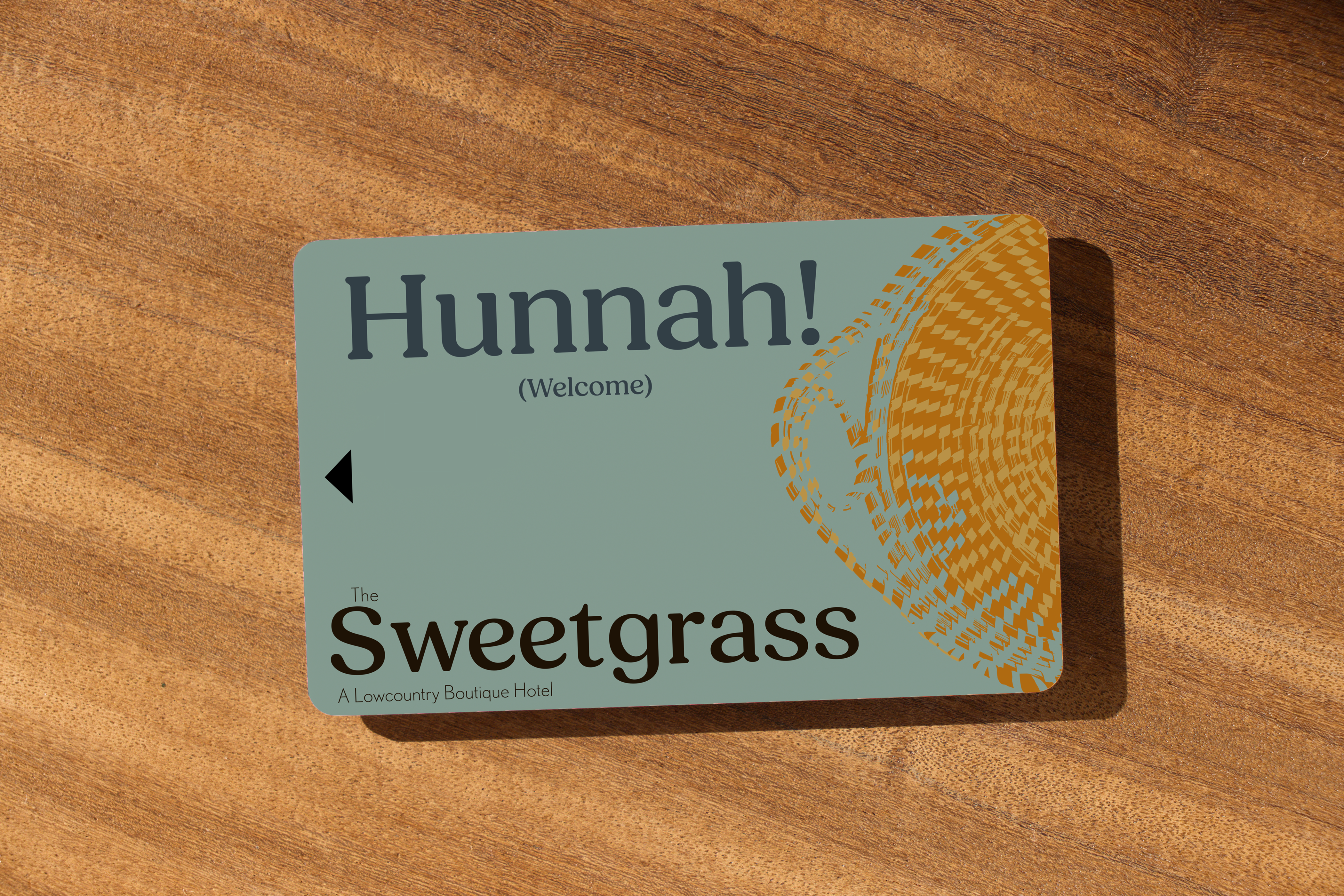 Sweetgrass guest key card