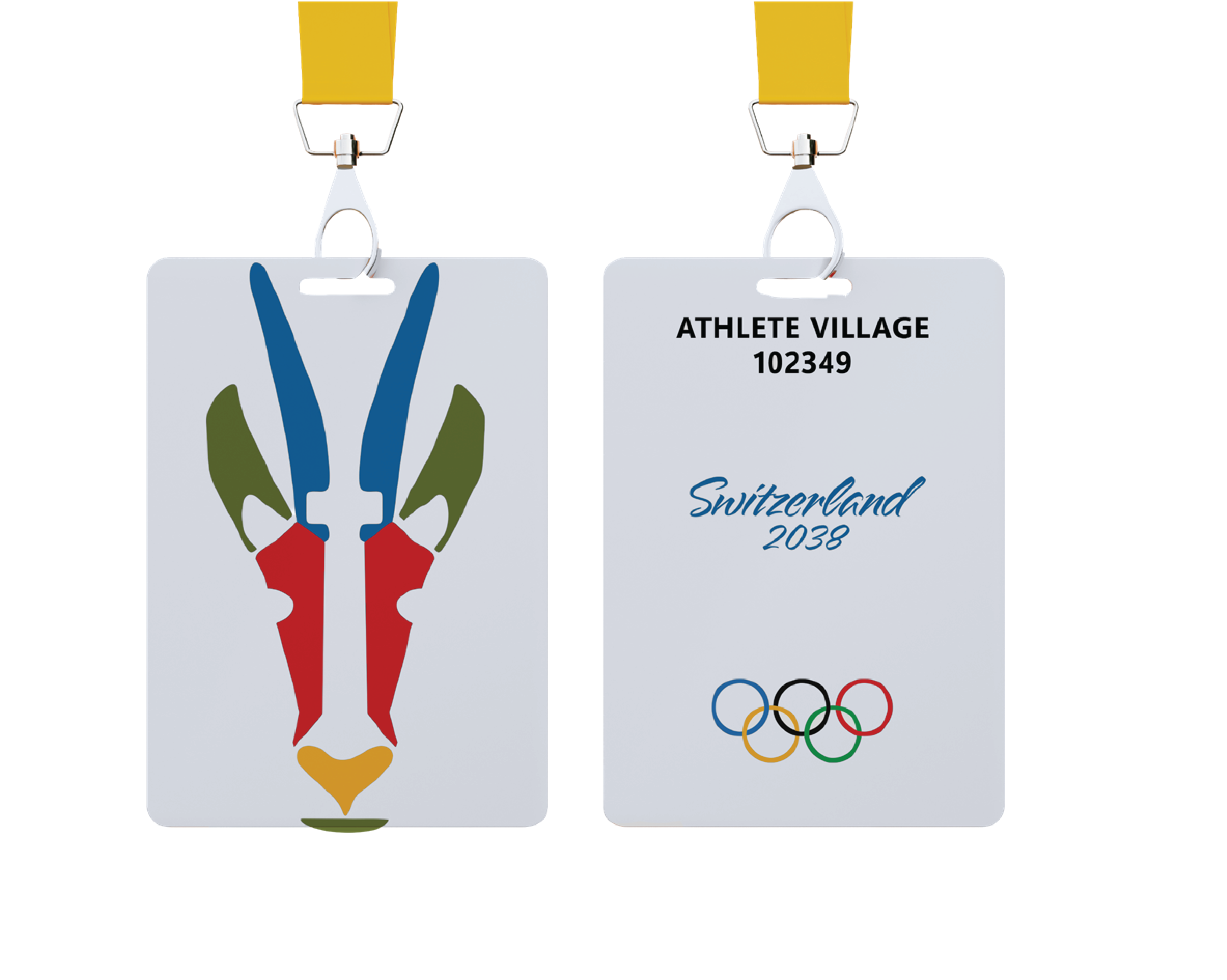 Wayfinding signage system for the 2038 Olympics venues