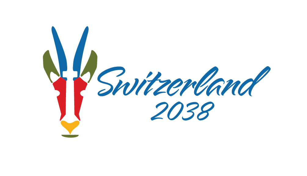 Line-work alternate of the 2038 Olympics mascot