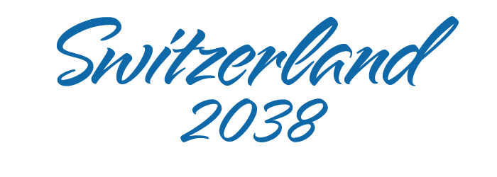 Textile-ready crest for the 2038 Olympics