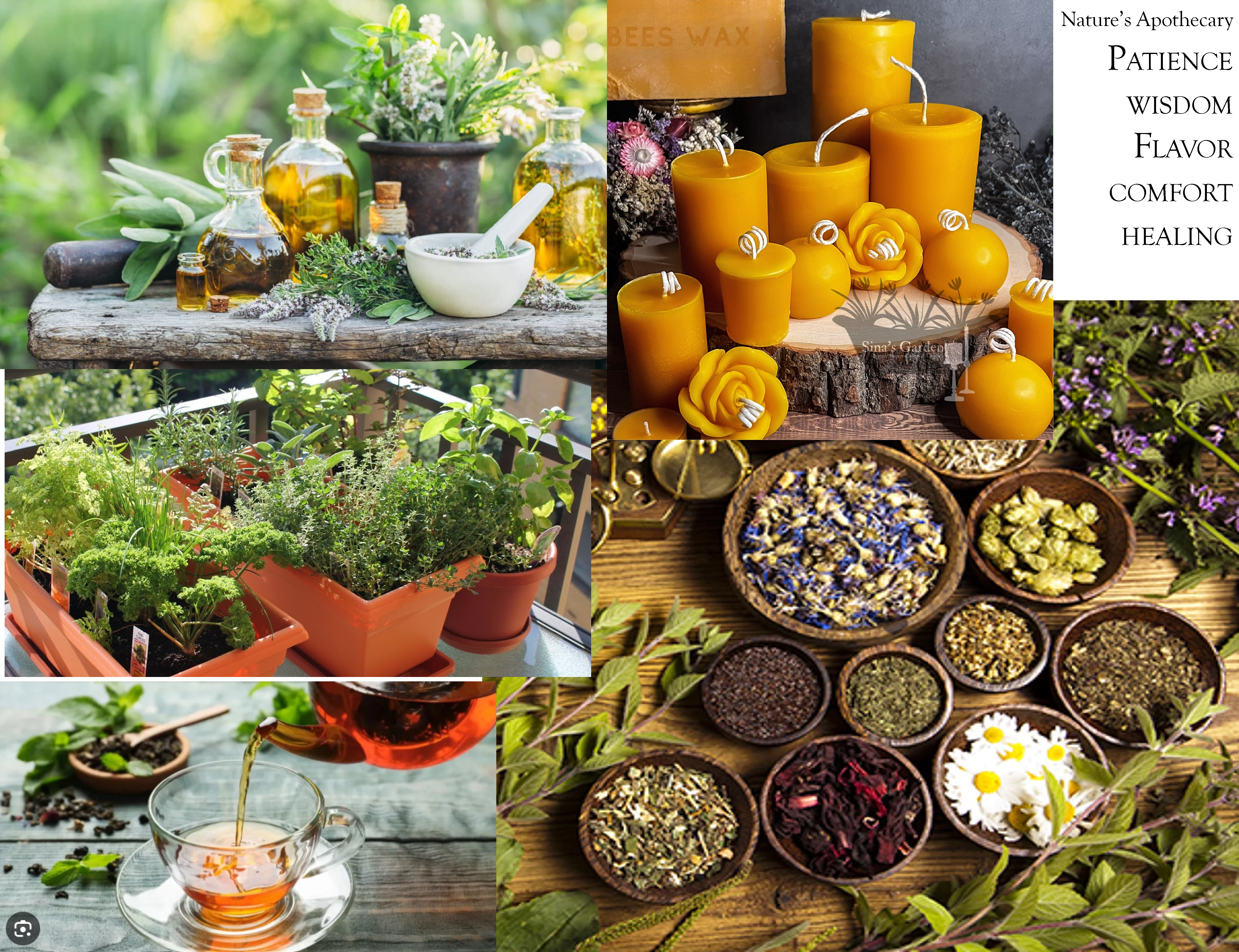 Moodboard focusing on craftsmanship and traditional techniques