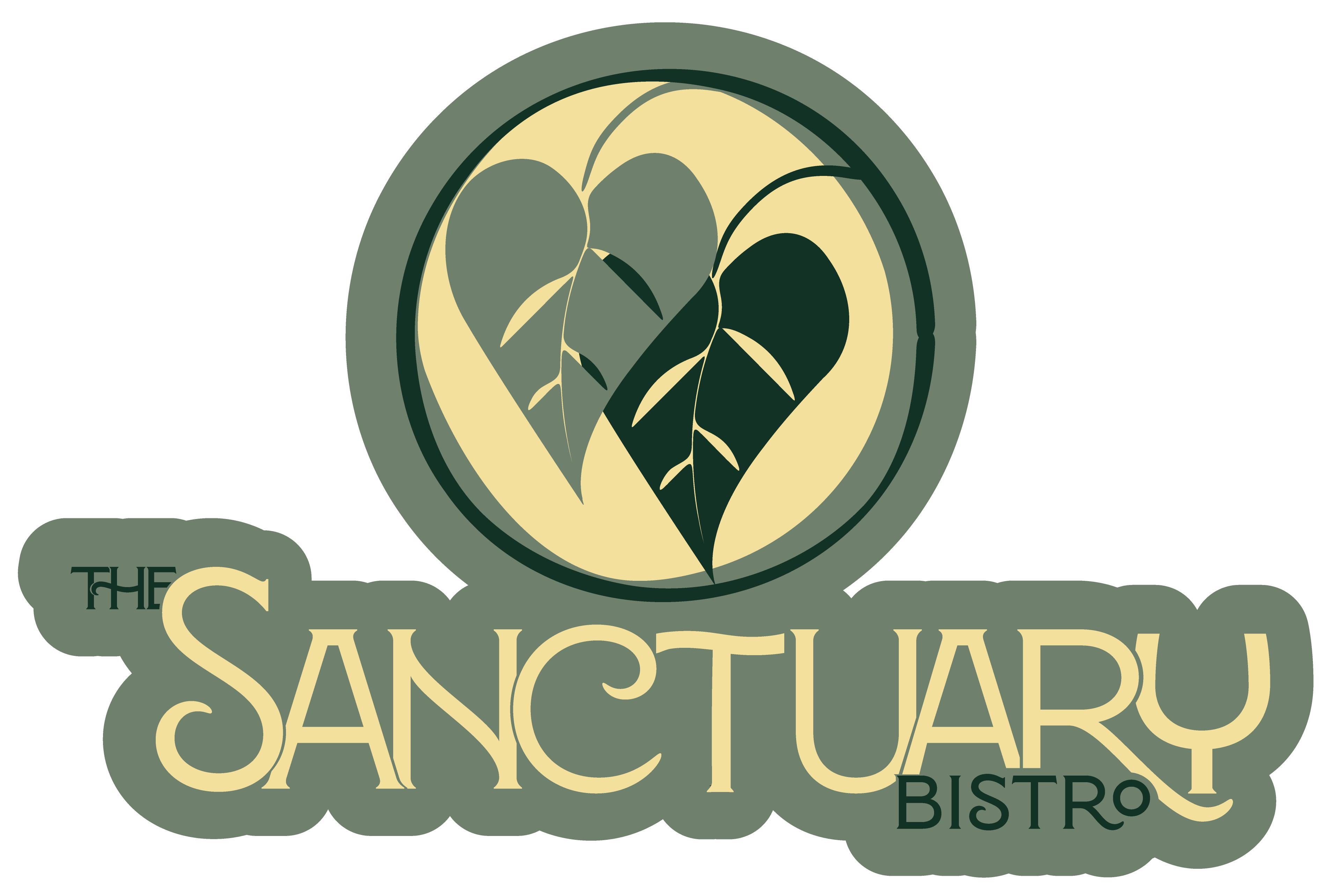 Menu typography specimen