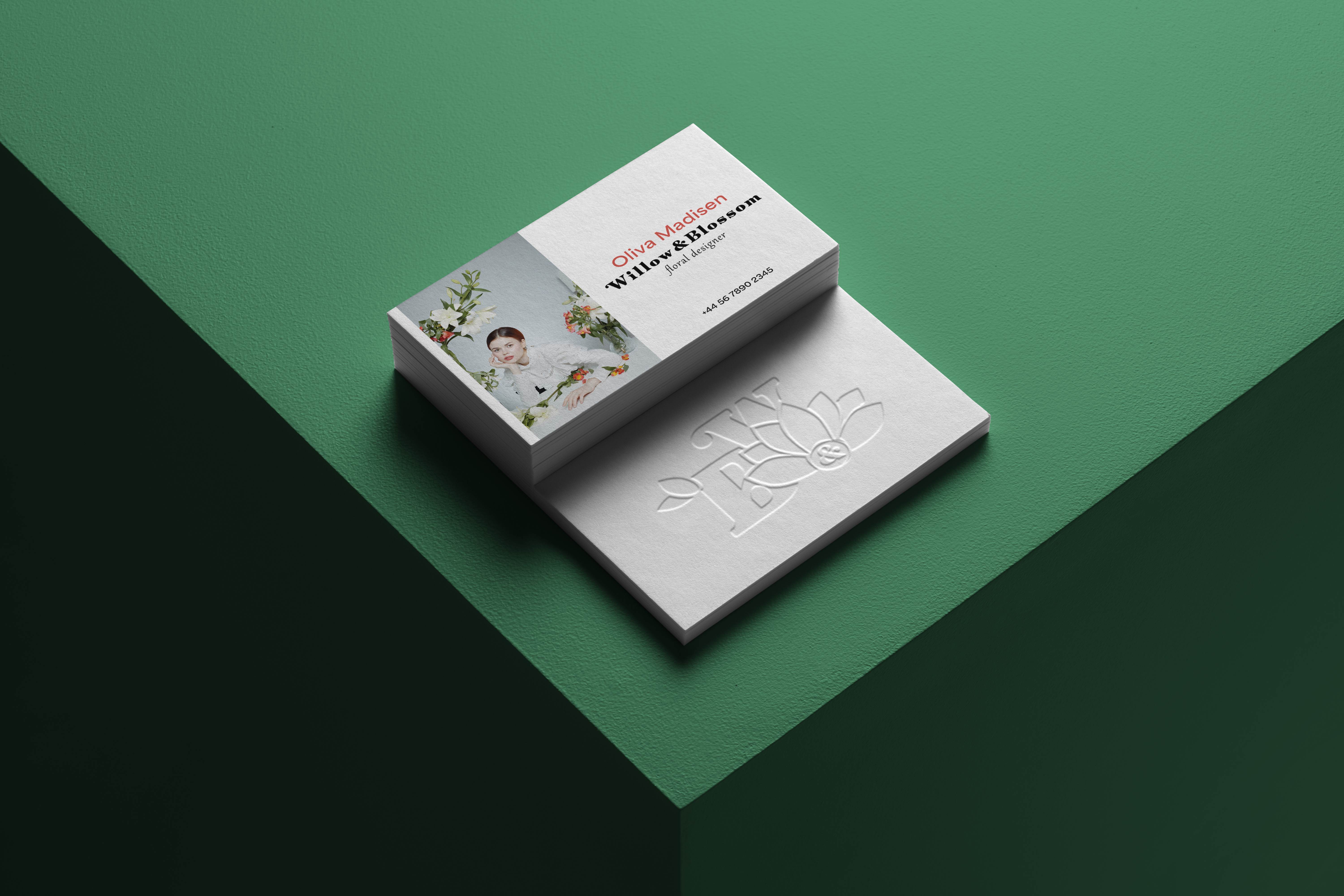 Willow & Blossom business card